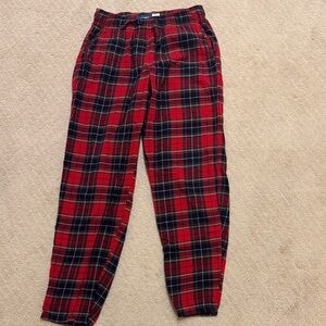 Old Navy Men's Red Plaid Pants‎